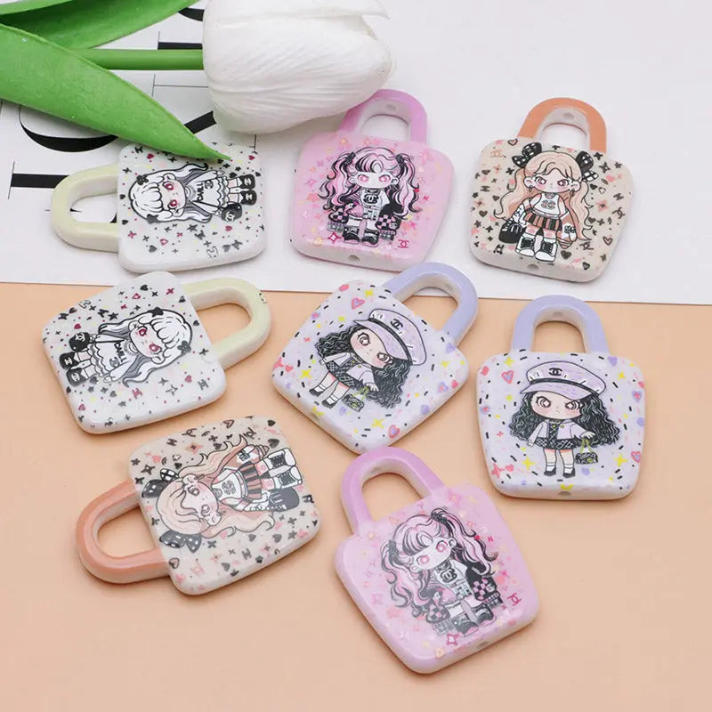 FS4933- Lv Cc Designer Handbag Beads Zoe's DIY Shop