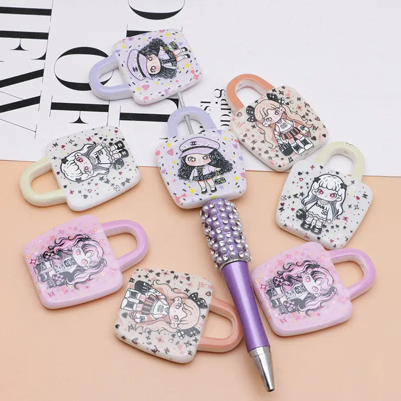 FS4933- Lv Cc Designer Handbag Beads Zoe's DIY Shop