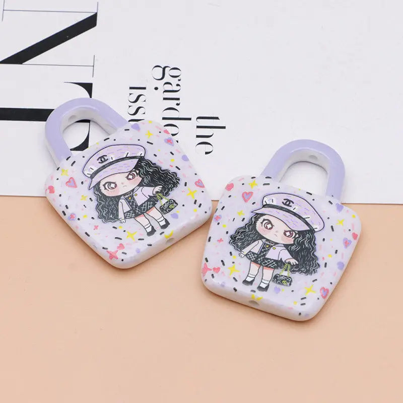 FS4933- Lv Cc Designer Handbag Beads Zoe's DIY Shop