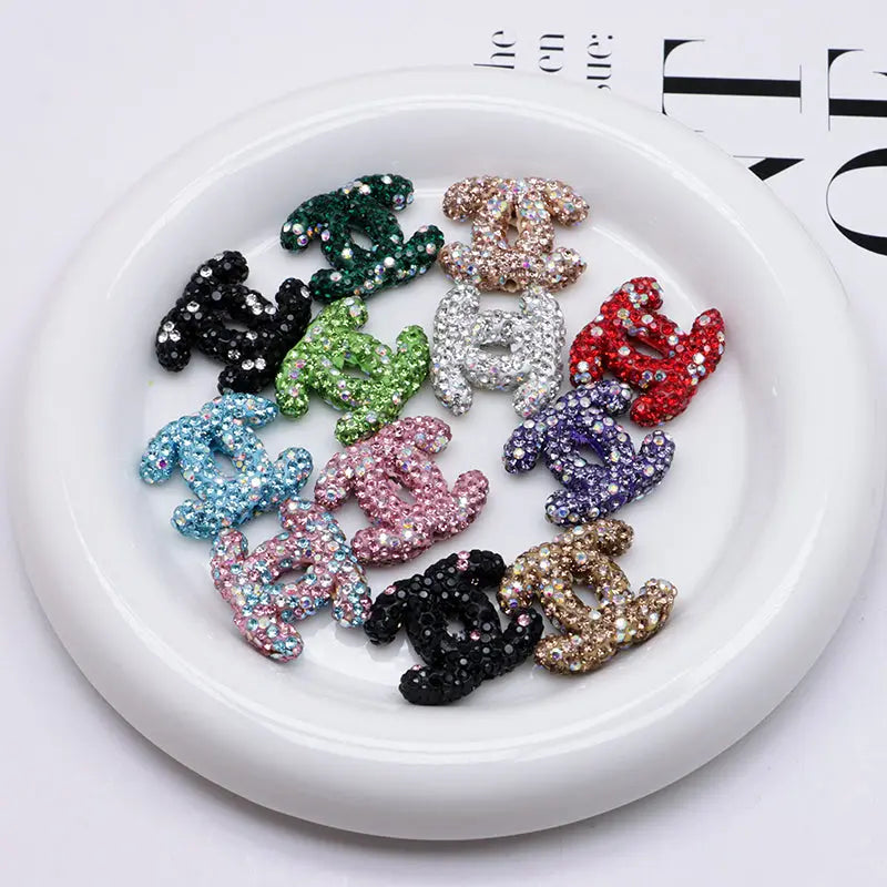 FS4938- 22×26Mm Cc Ceramic Clay Drill Beads Can Pass Through A Pen Zoe's DIY Shop