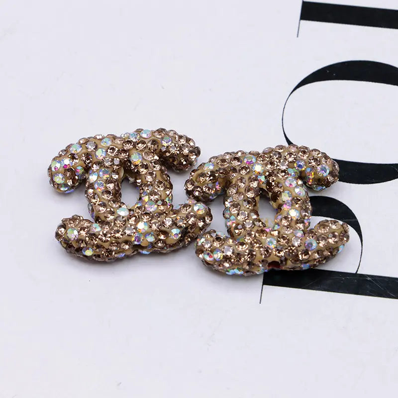 FS4938- 22×26Mm Cc Ceramic Clay Drill Beads Can Pass Through A Pen Zoe's DIY Shop