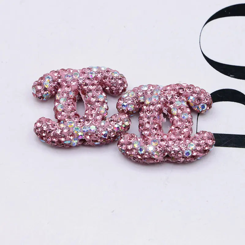 FS4938- 22×26Mm Cc Ceramic Clay Drill Beads Can Pass Through A Pen Zoe's DIY Shop