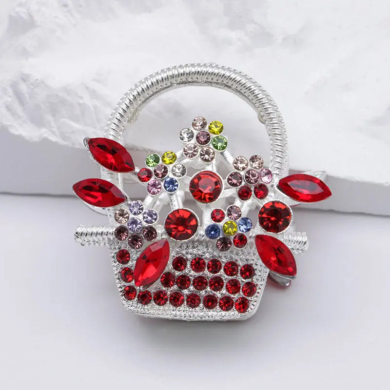 FS4952- Flower Basket Alloy Beads Zoe's DIY Shop