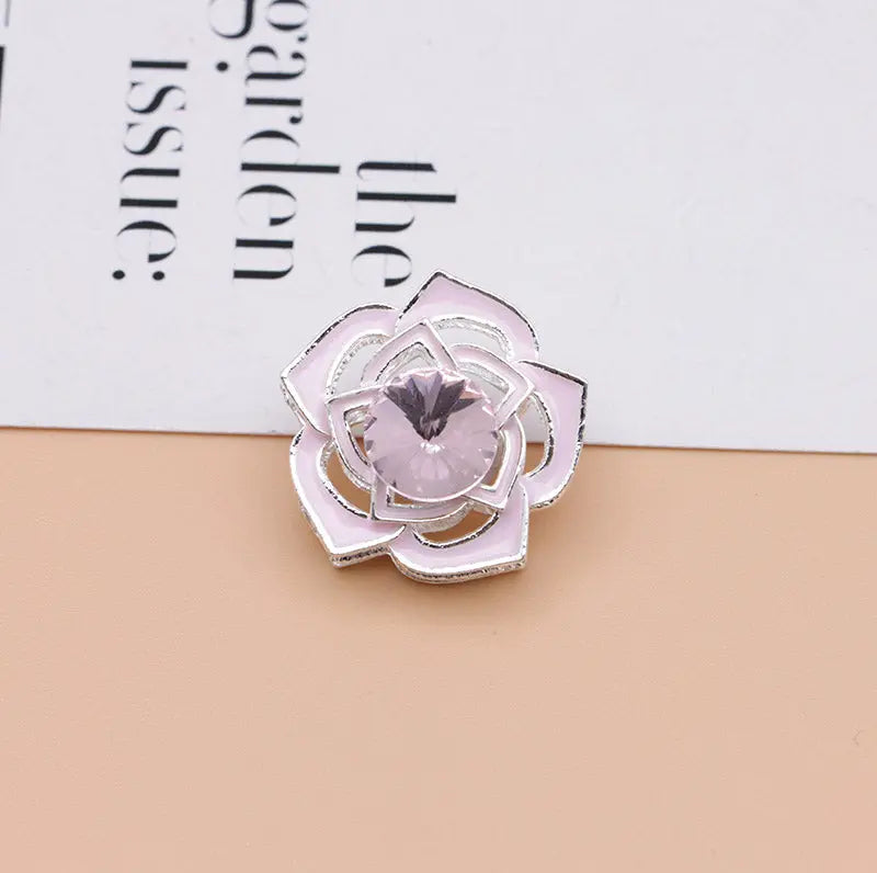 FS5014- 20Mm Rose Alloy Beads (Pen Can Pass Through) Zoe's DIY Shop