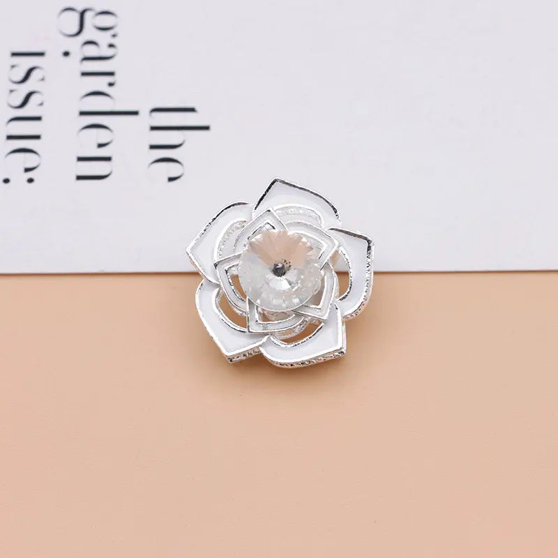 FS5014- 20Mm Rose Alloy Beads (Pen Can Pass Through) Zoe's DIY Shop