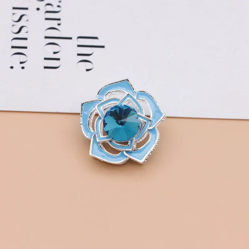 FS5014- 20Mm Rose Alloy Beads (Pen Can Pass Through) Zoe's DIY Shop