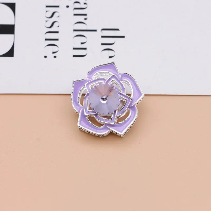 FS5014- 20Mm Rose Alloy Beads (Pen Can Pass Through) Zoe's DIY Shop