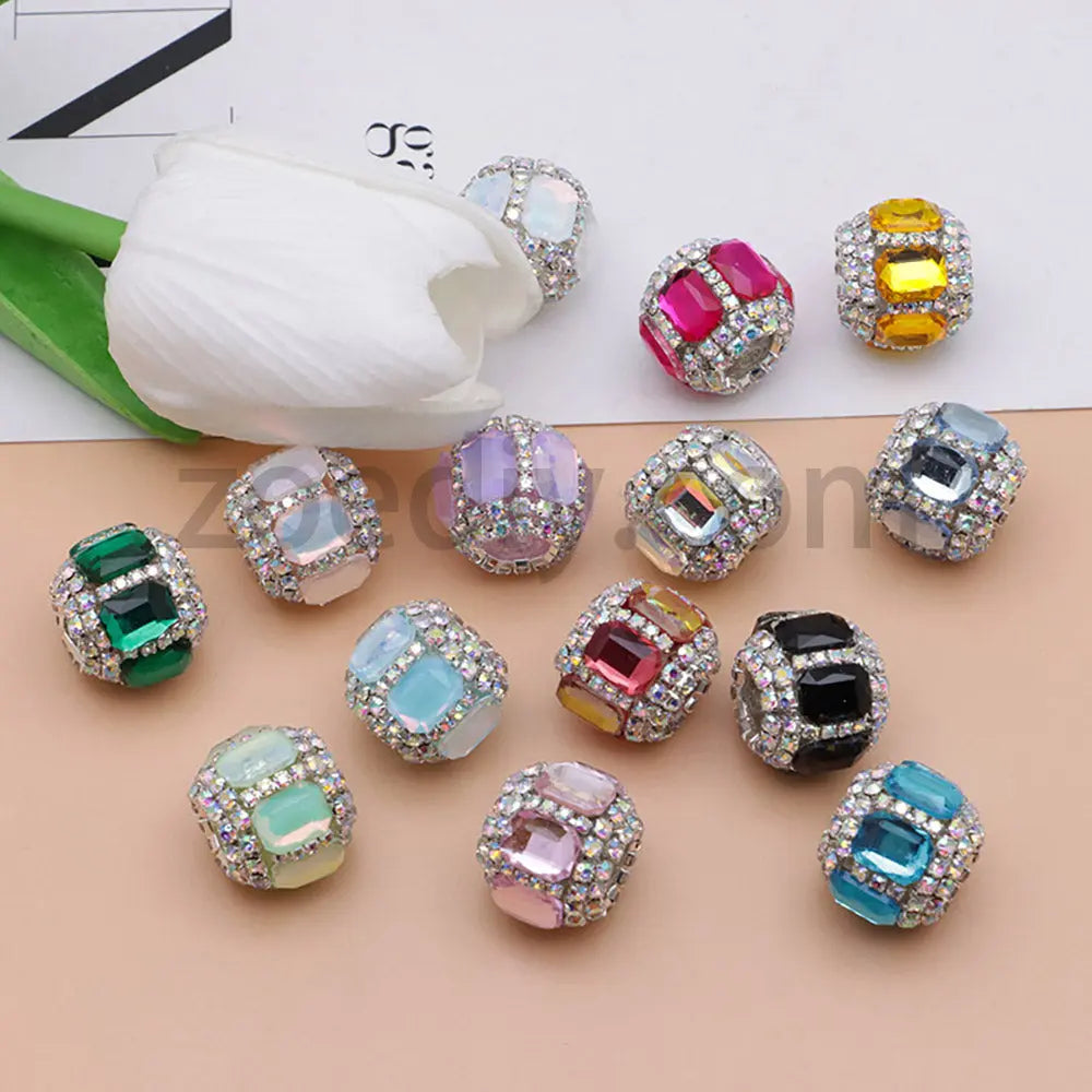 FS5015-Mocha Diamond Heavy-Duty Beads Fit For Beadable Pens Zoe's DIY Shop