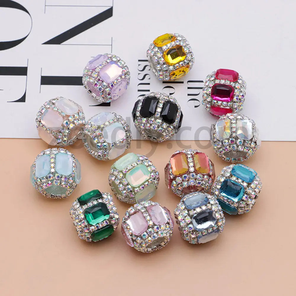 FS5015-Mocha Diamond Heavy-Duty Beads Fit For Beadable Pens Zoe's DIY Shop