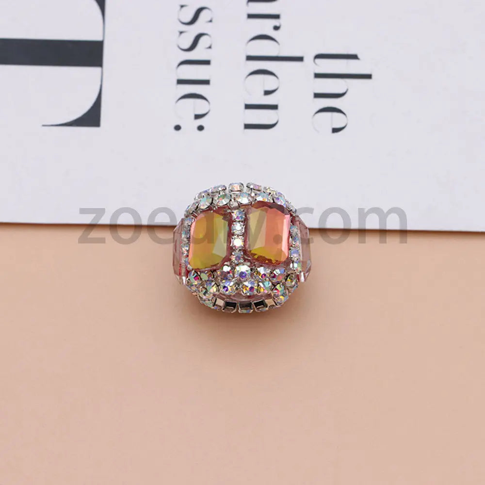 FS5015-Mocha Diamond Heavy-Duty Beads Fit For Beadable Pens Zoe's DIY Shop