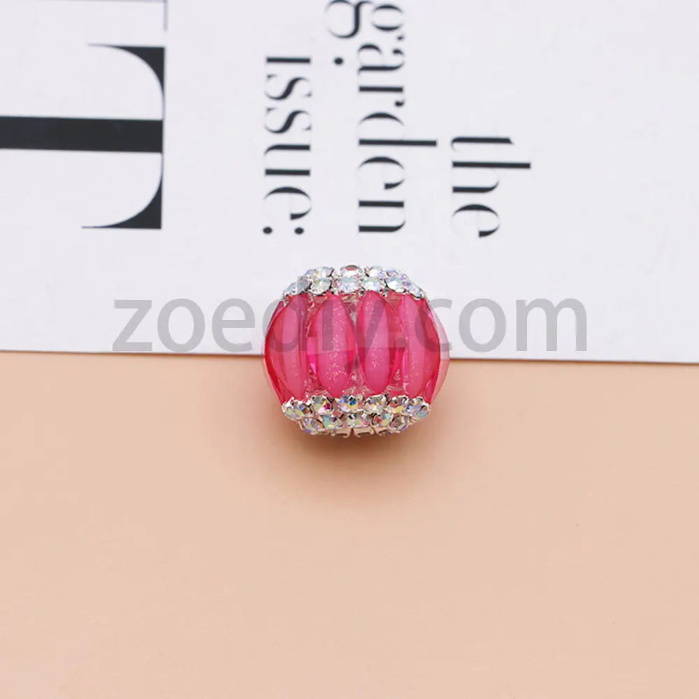 FS5016-16mm Lantern Beads Fit For Beadable Pens Zoe's DIY Shop