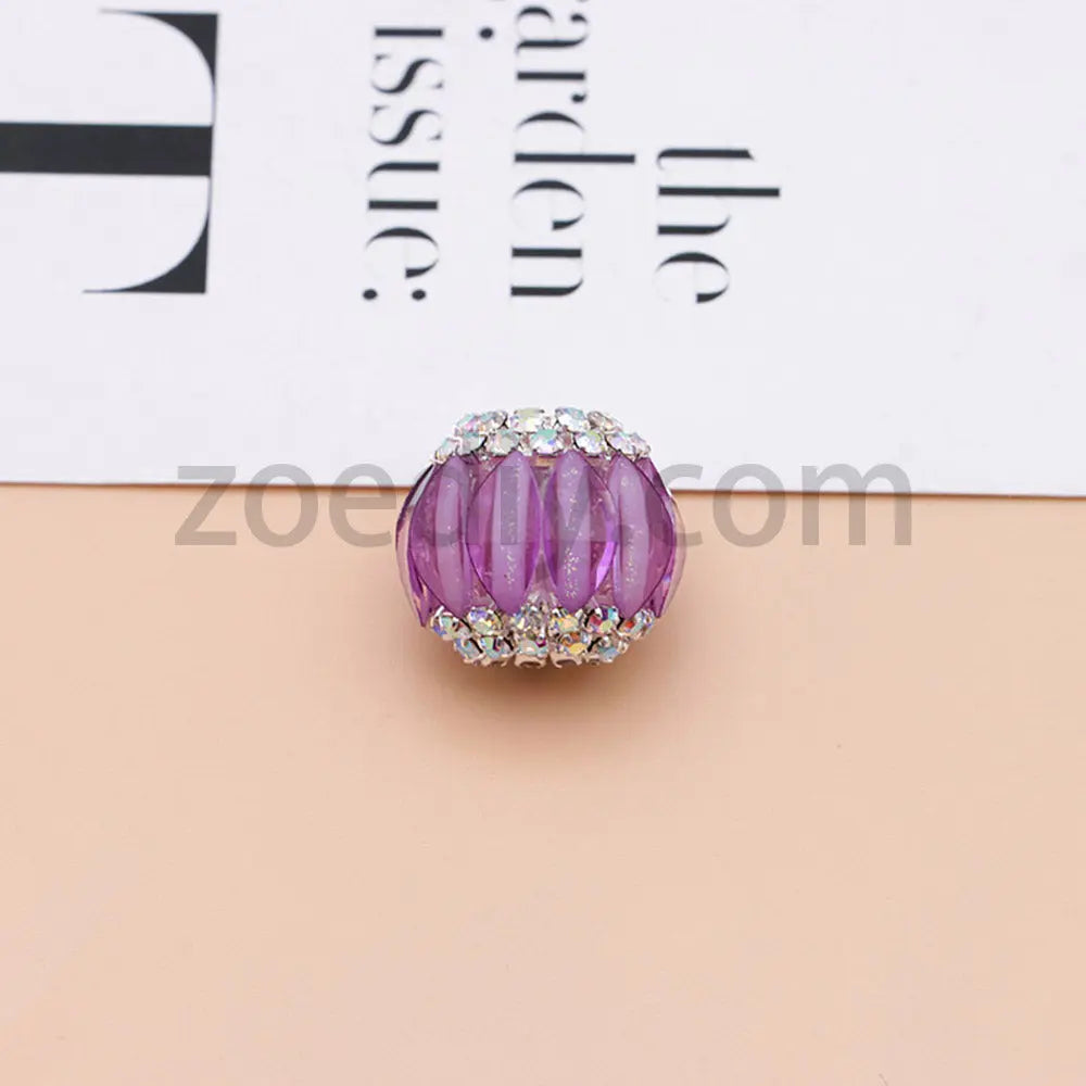 FS5016-16mm Lantern Beads Fit For Beadable Pens Zoe's DIY Shop