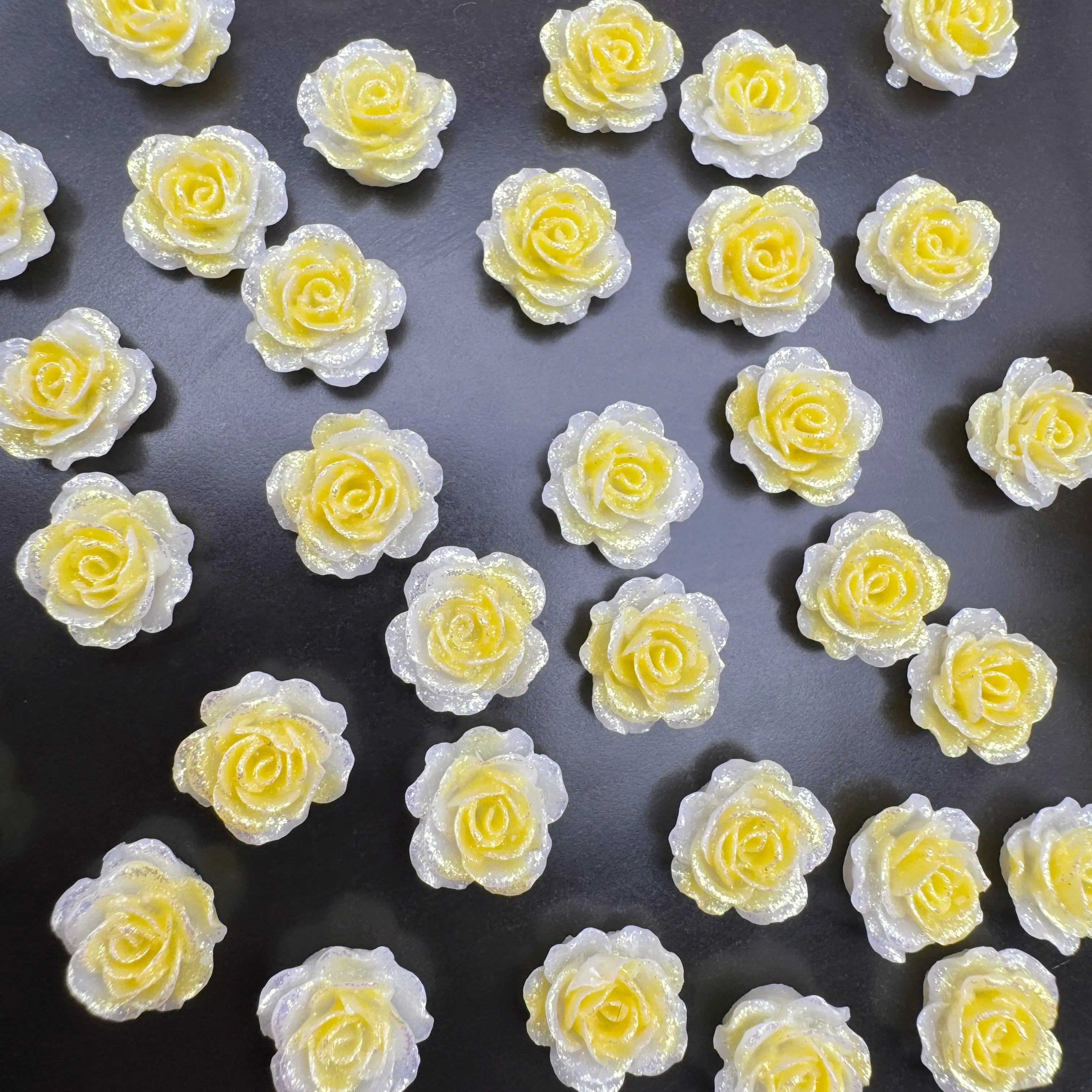 FS5044-10mm Soft Glowing Nail Charms For Making Fancy Beads Or Fancy Beadable Pens For DIY Project Zoe's DIY Shop