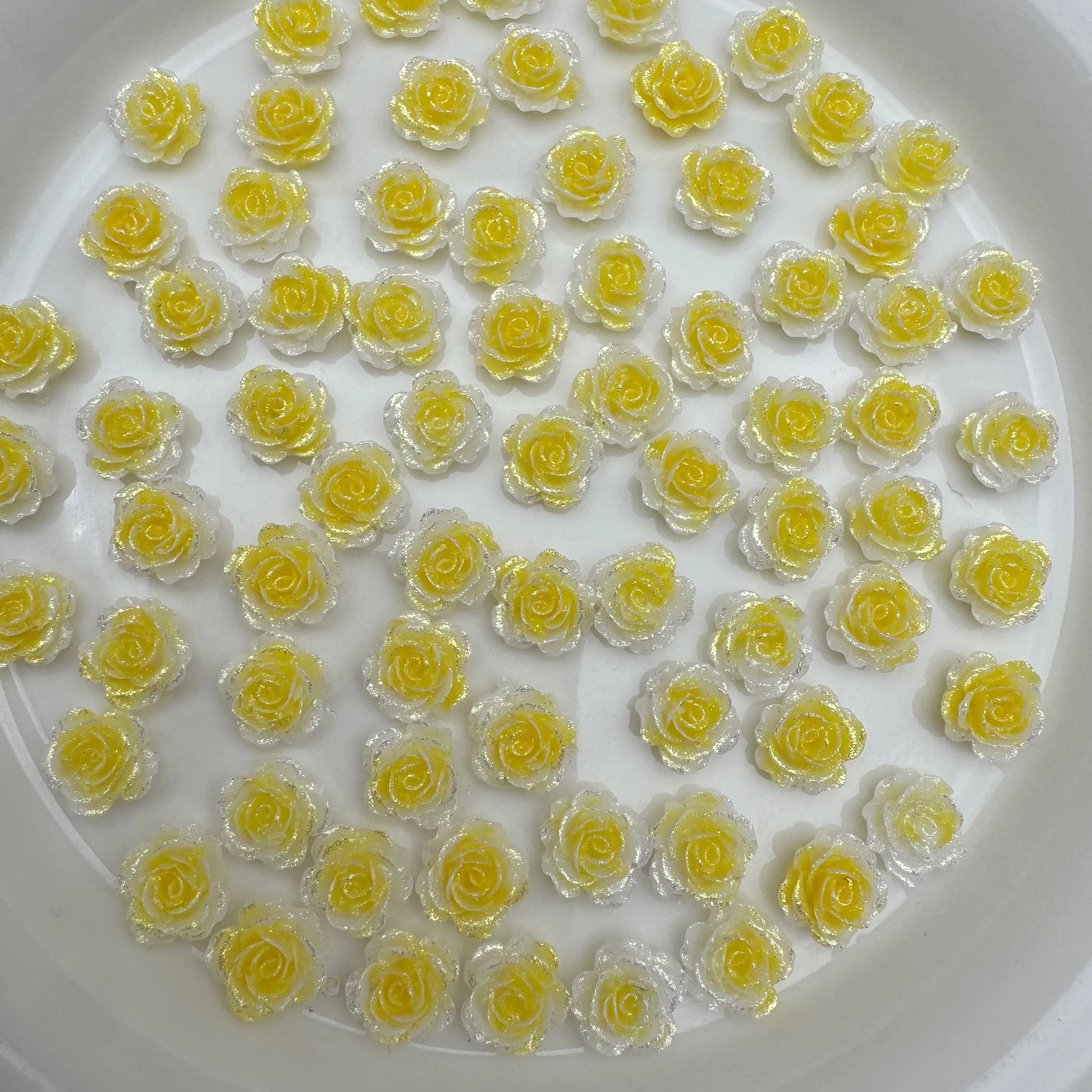 FS5044-10mm Soft Glowing Nail Charms For Making Fancy Beads Or Fancy Beadable Pens For DIY Project Zoe's DIY Shop