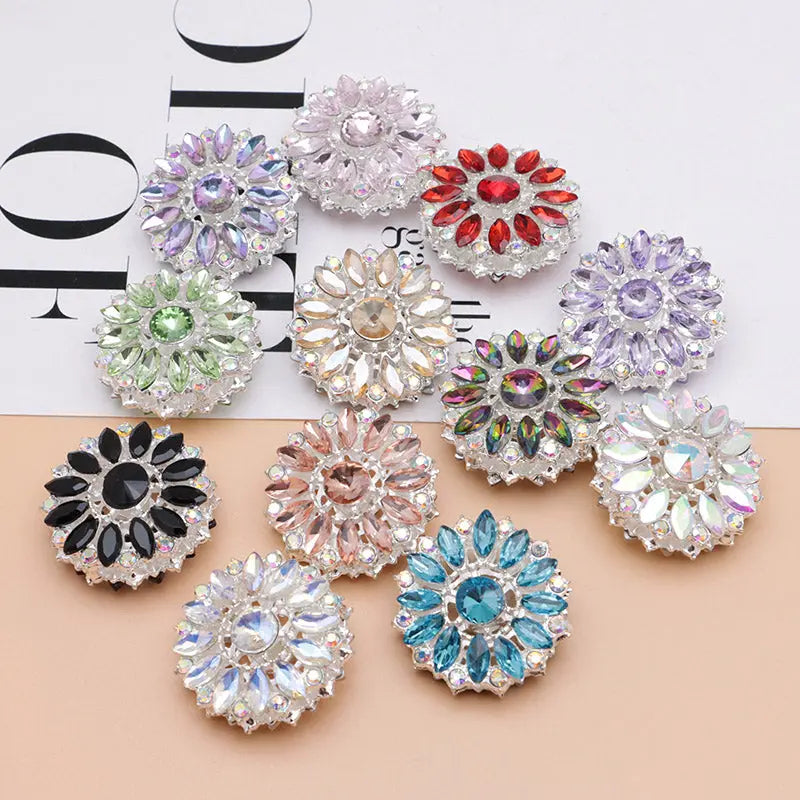 FS5052- Sunflower Metal Beads Zoe's DIY Shop