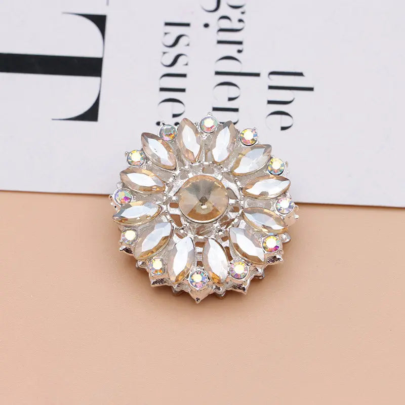 FS5052- Sunflower Metal Beads Zoe's DIY Shop
