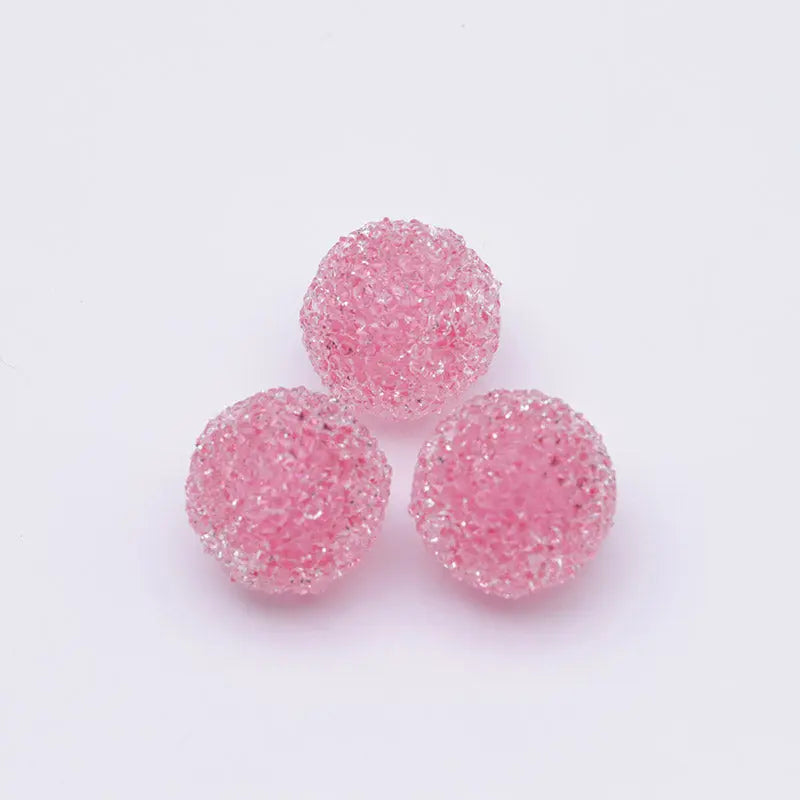 FS5121- 16mm Translucent Sugar Beads for Crafts DIY Bracelets Keychains Pens Jewelry Making Supplies Zoe's DIY Shop