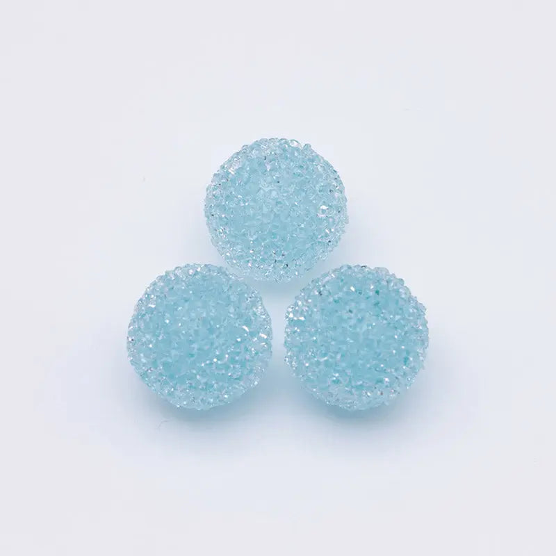 FS5121- 16mm Translucent Sugar Beads for Crafts DIY Bracelets Keychains Pens Jewelry Making Supplies Zoe's DIY Shop