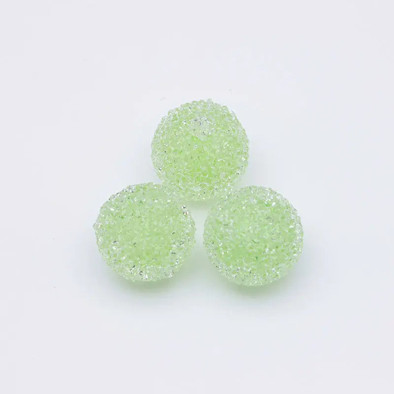 FS5121- 16mm Translucent Sugar Beads for Crafts DIY Bracelets Keychains Pens Jewelry Making Supplies Zoe's DIY Shop