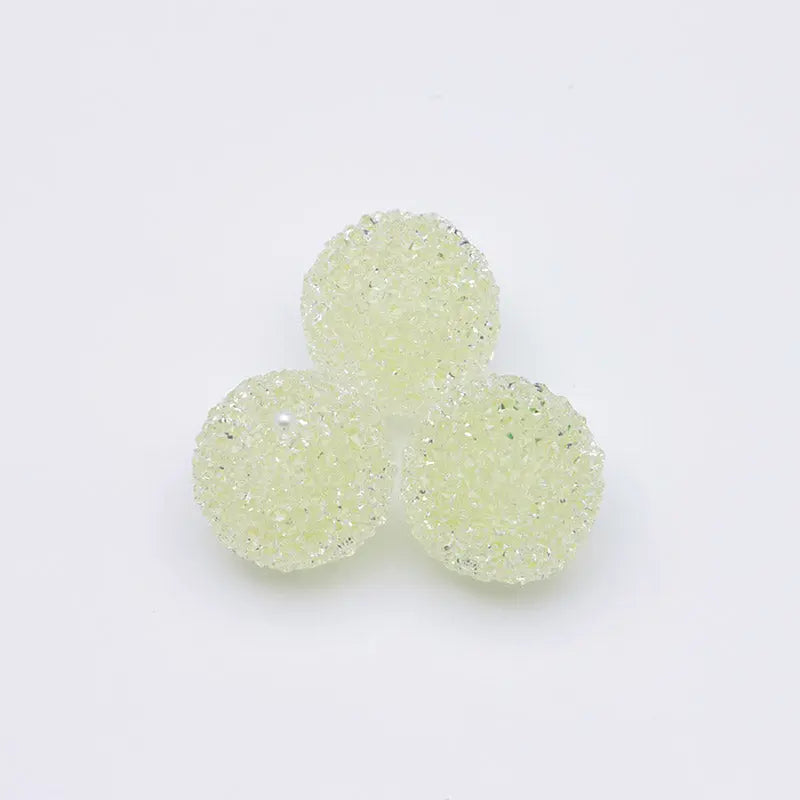 FS5121- 16mm Translucent Sugar Beads for Crafts DIY Bracelets Keychains Pens Jewelry Making Supplies Zoe's DIY Shop