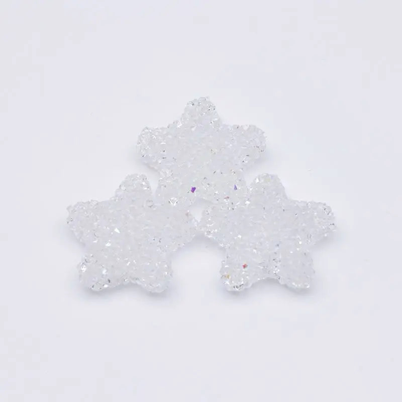 FS5153-About 21mm Star Sugar Beads (Hole is not for pen) Zoe DIY Wholesale