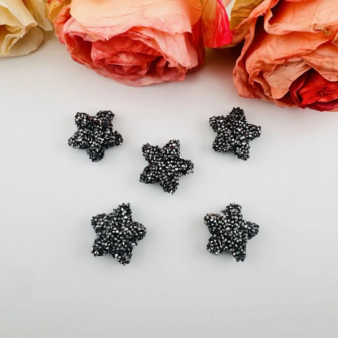 FS5153-About 21mm Star Sugar Beads (Hole is not for pen) Zoe DIY Wholesale