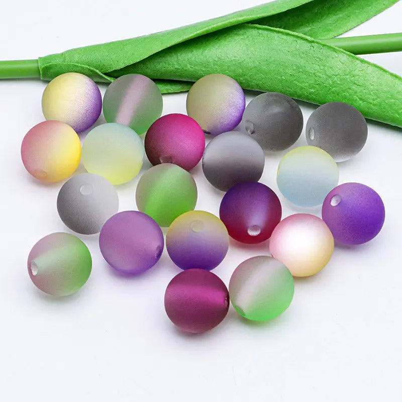 FS5231- 16mm Two-Color Cat Eyes Beads Iridescent For DIY Projects Zoe's DIY Shop