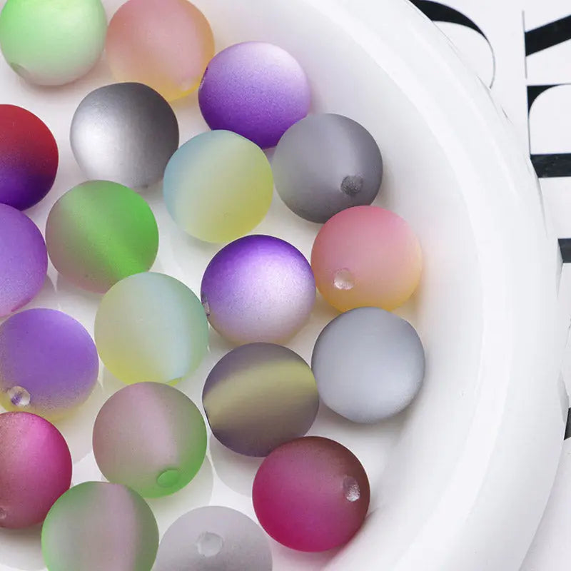 FS5231- 16mm Two-Color Cat Eyes Beads Iridescent For DIY Projects Zoe's DIY Shop