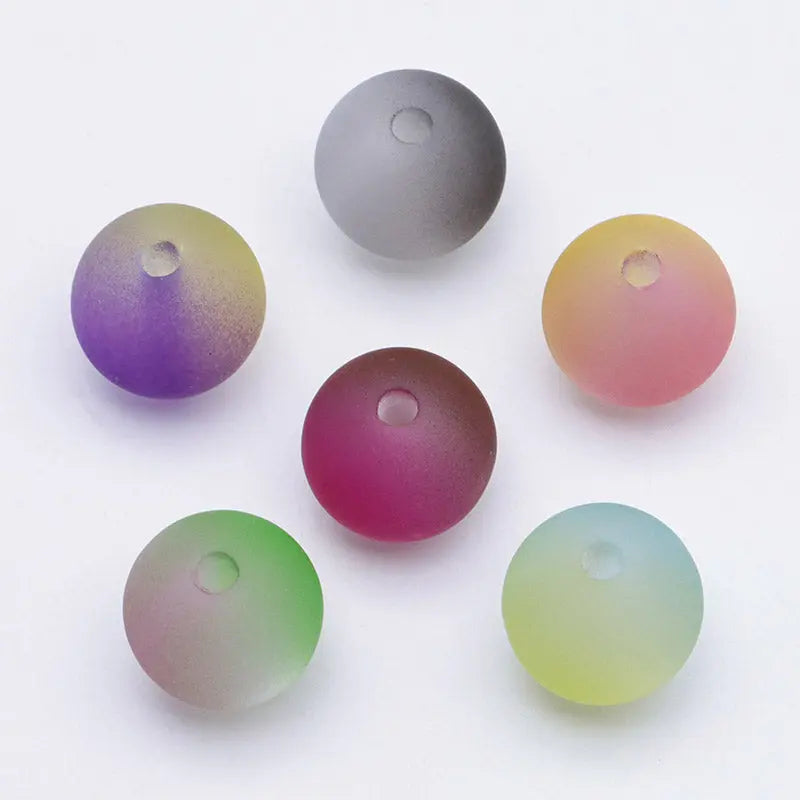 FS5231- 16mm Two-Color Cat Eyes Beads Iridescent For DIY Projects Zoe's DIY Shop