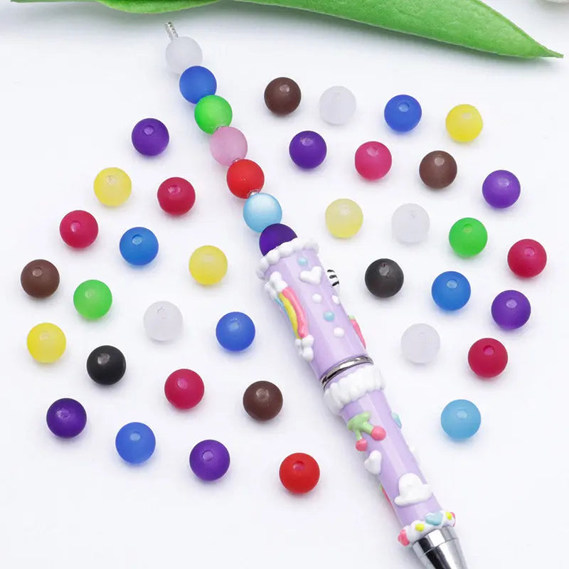 FS5233- 8mm Cat Eyes Beads Iridescent Cat's Eye Beads Zoe's DIY Shop