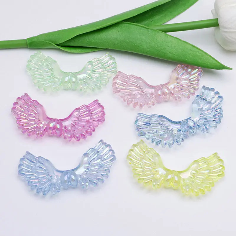 FS5306- Uv Love Angel Wing Beads Zoe's DIY Shop