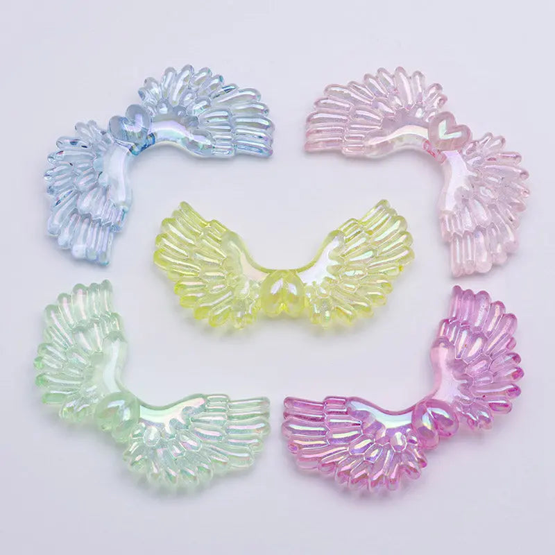 FS5306- Uv Love Angel Wing Beads Zoe's DIY Shop
