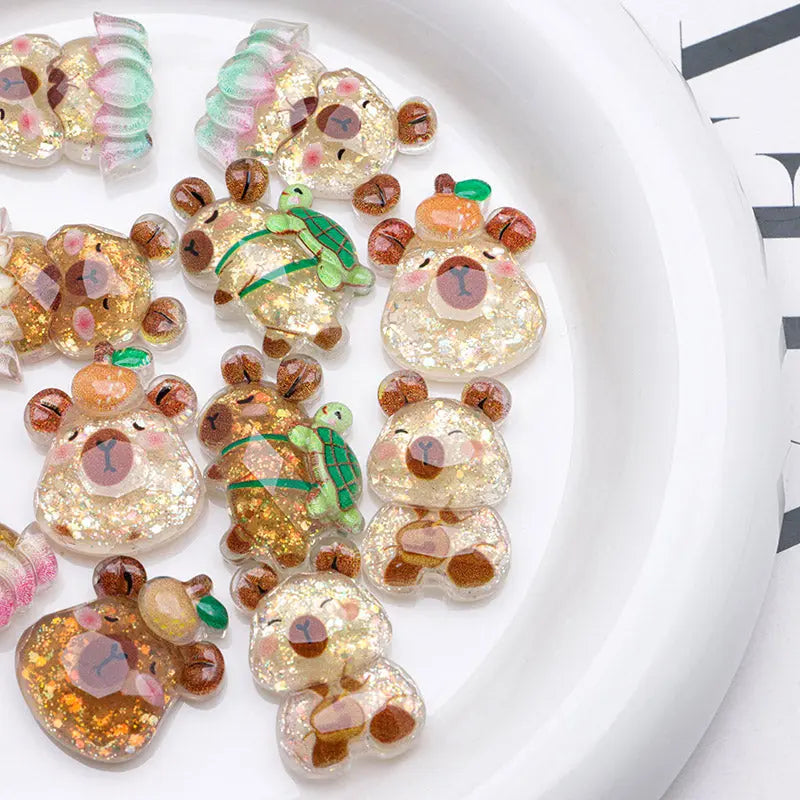 FS5357- Animal Glitter Stickers (Mixed Styles) Zoe's DIY Shop