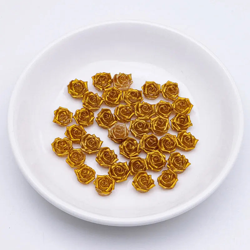 FS5368- 10mm Lacquer Sensation Velvet, Soft Flower Charms Soft Flower Patches, Luminous Night Glow For DIY Project Zoe's DIY Shop