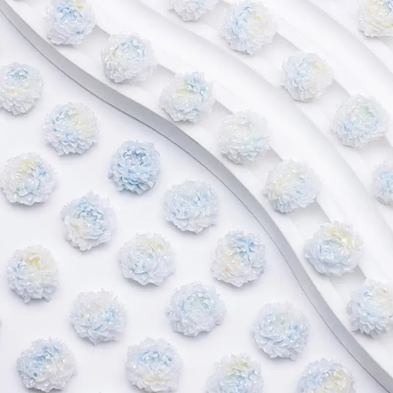 FS5369- 14mm Peony Soft Flower Charms Luminous For DIY Project Zoe's DIY Shop