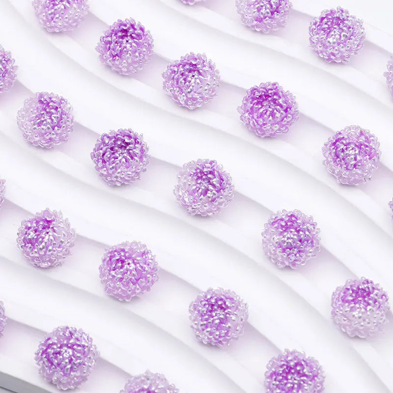 FS5371- 14mm Peony Soft Flower Charms Luminous For DIY Project Zoe's DIY Shop