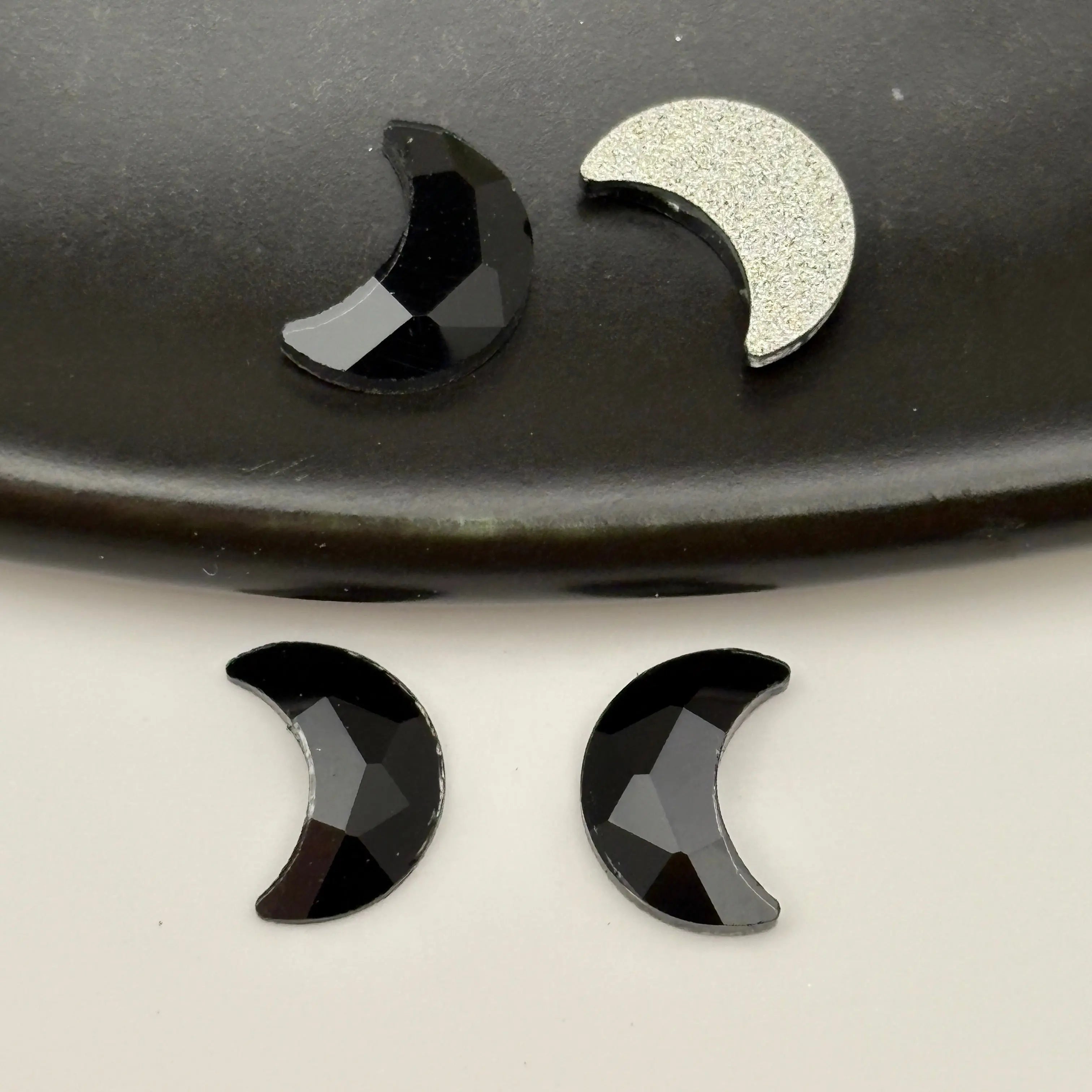 FS5420- 5*8mm Moon Crystal Diamonds Nail Art Stickers For DIY Projects Zoe's DIY Shop