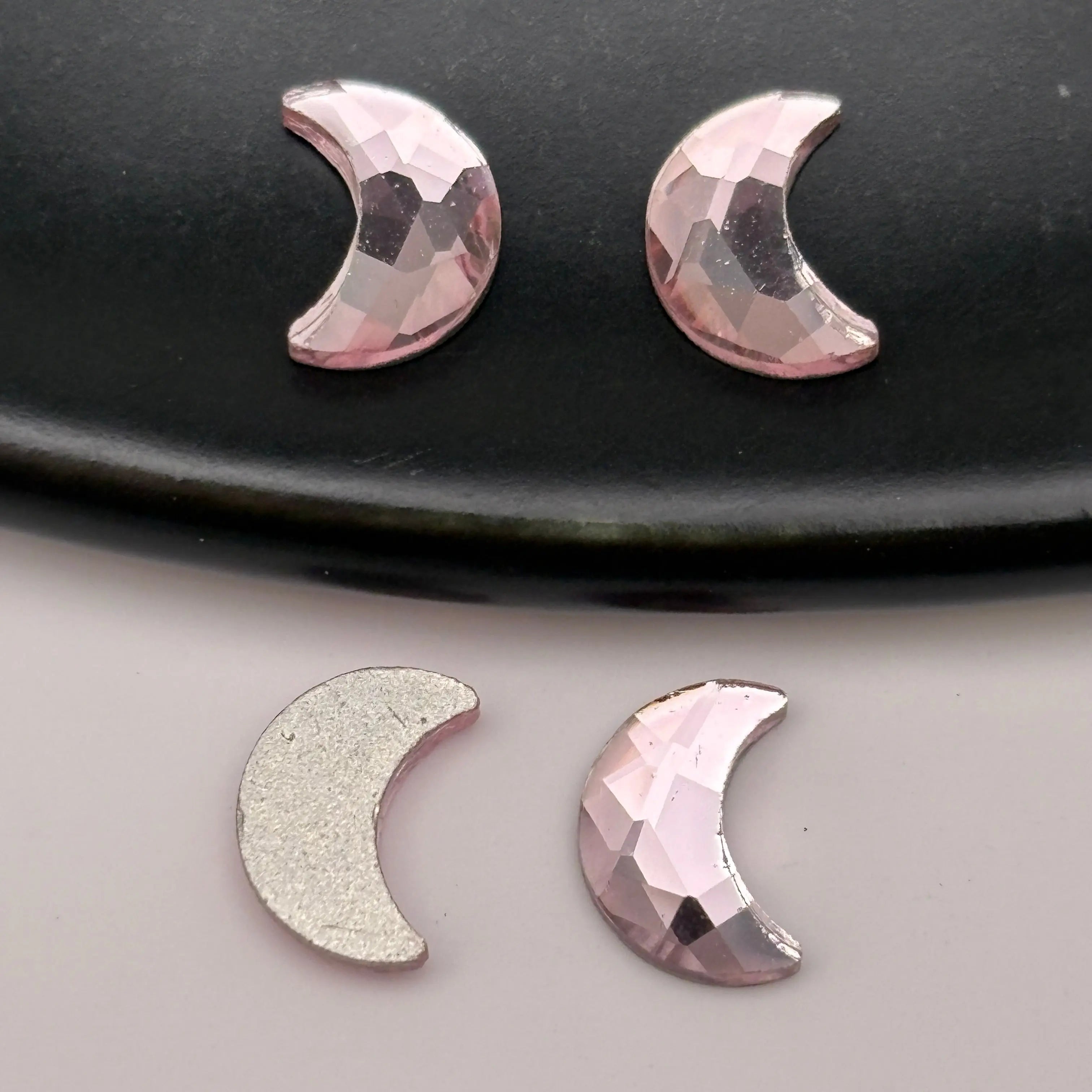 FS5420- 5*8mm Moon Crystal Diamonds Nail Art Stickers For DIY Projects Zoe's DIY Shop