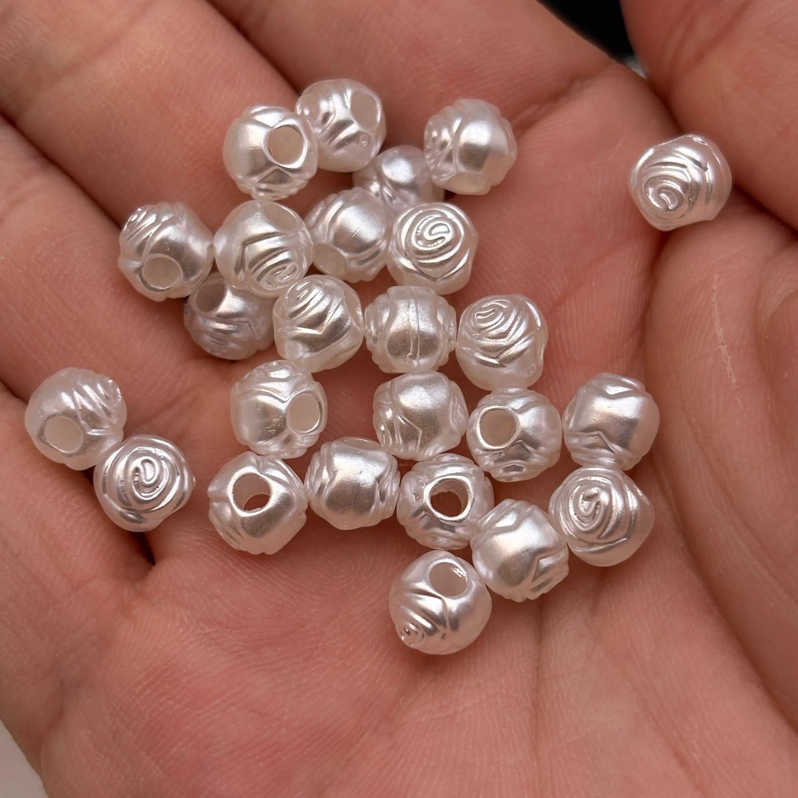 FS5424- 7mm Rose Pearl Beads Fit For Pen For DIY Projects Zoe's DIY Shop