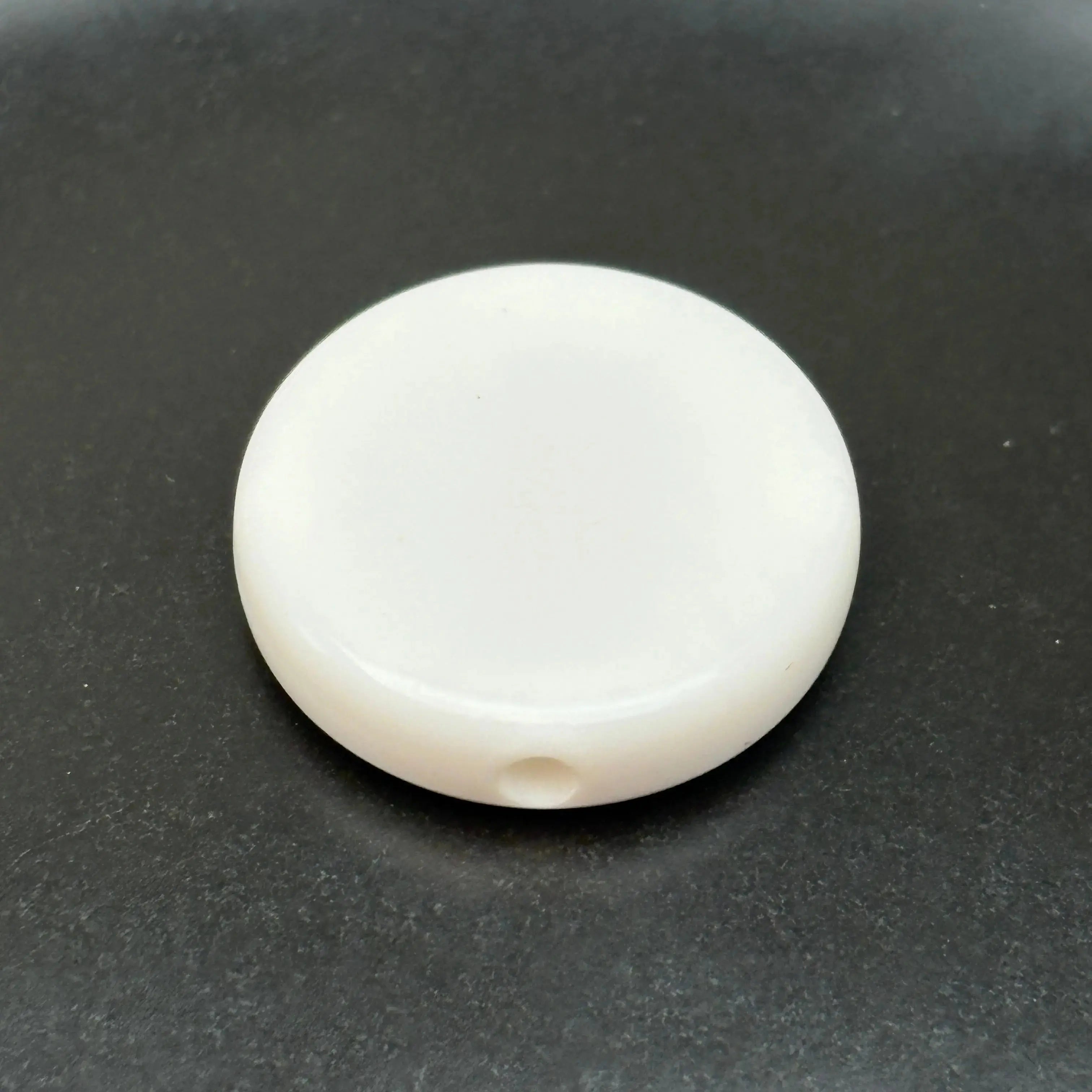 FS5454-20mm Round Plate Based Beads, Round Plate Bottom Beads, Thickness 5mm, Fit Pen For DIY Project - Zoe DIY Wholesale