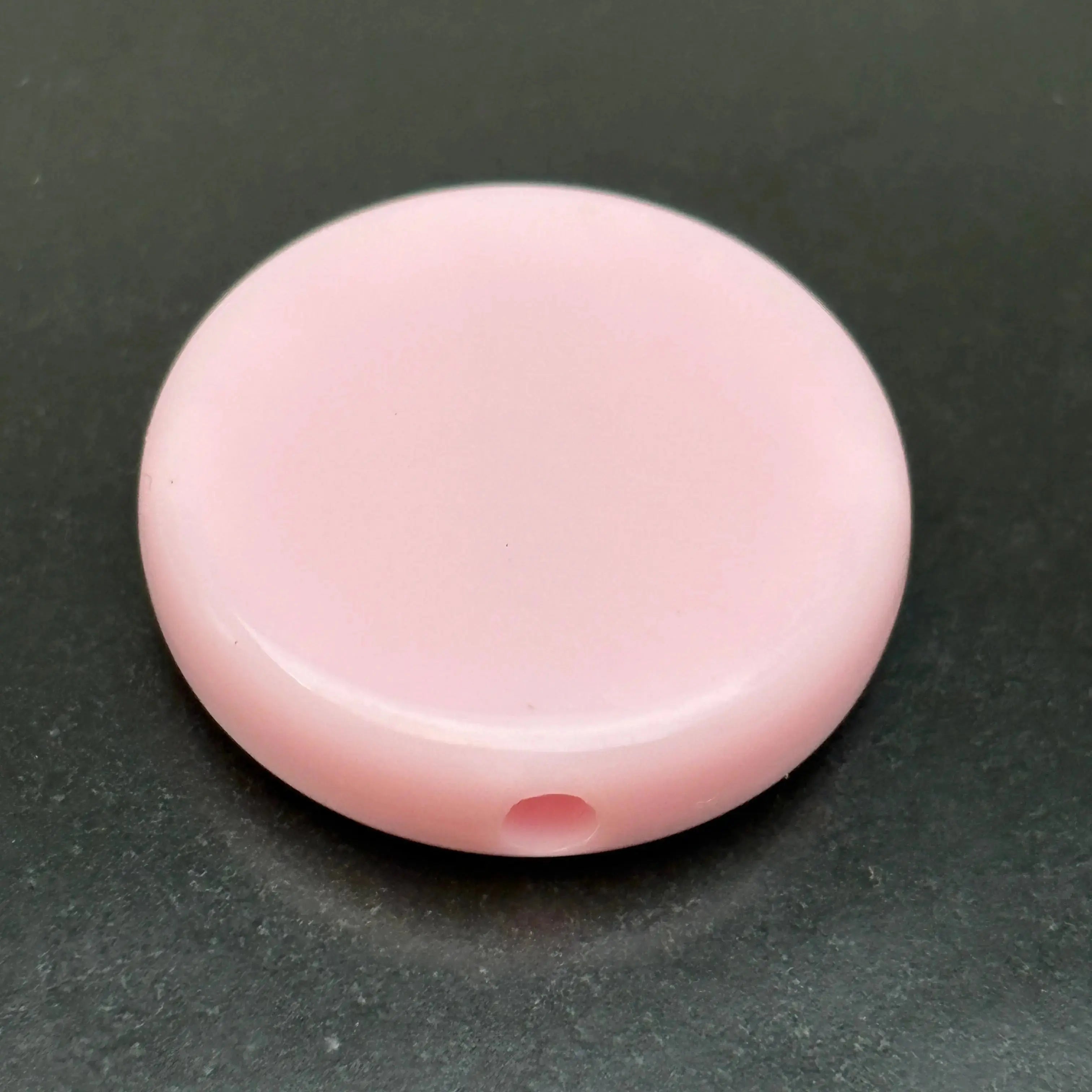 FS5454-20mm Round Plate Based Beads, Round Plate Bottom Beads, Thickness 5mm, Fit Pen For DIY Project - Zoe DIY Wholesale