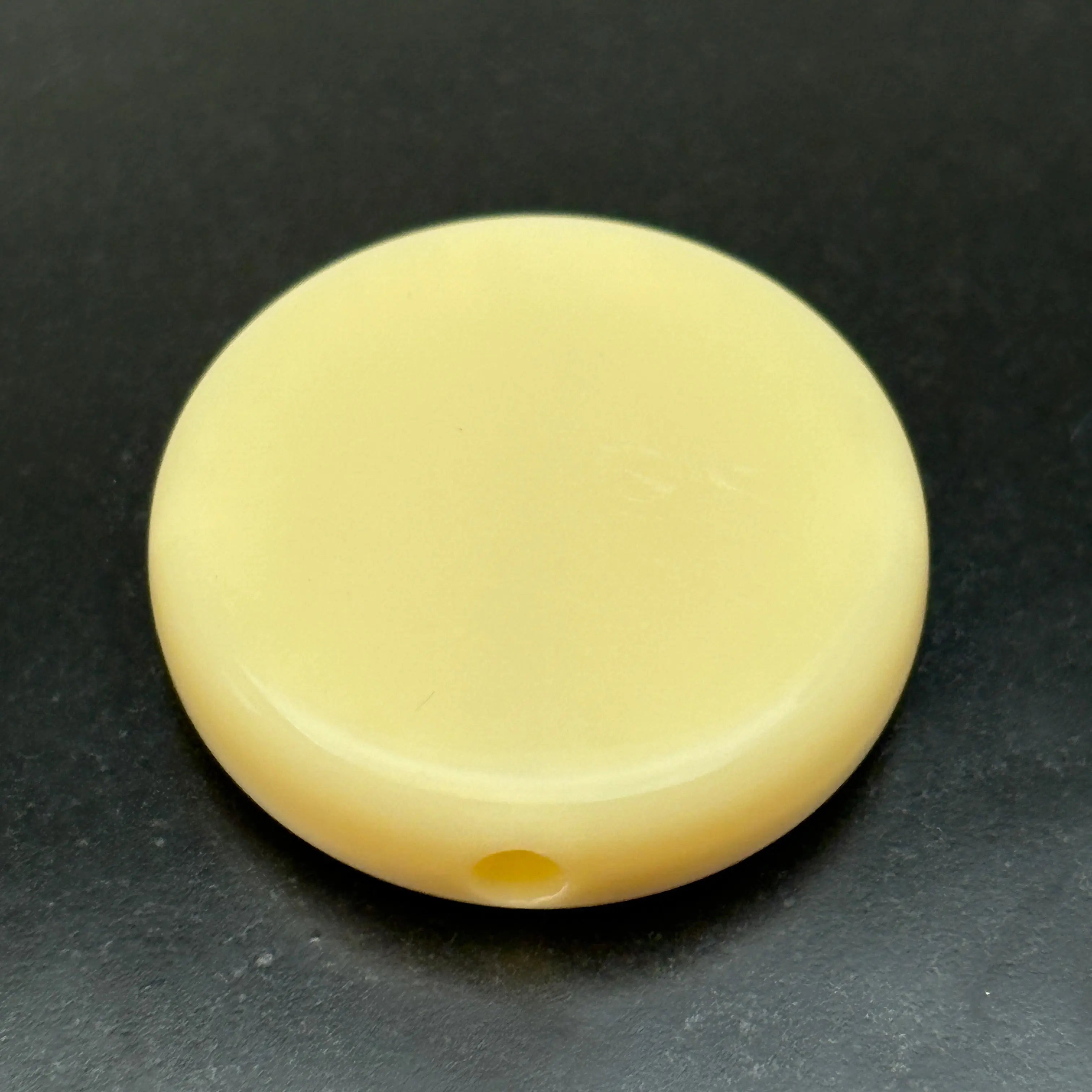 FS5454- 20mm Round Plate Based Beads, Round Plate Bottom Beads, Thickness 5mm, Fit Pen For DIY Project Zoe's DIY Shop