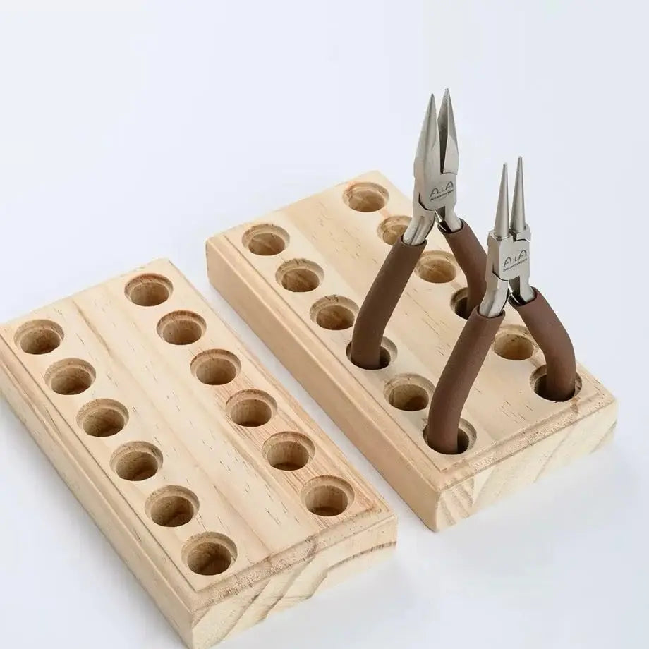 FS5802-Wooden pliers storage base Zoe DIY Wholesale