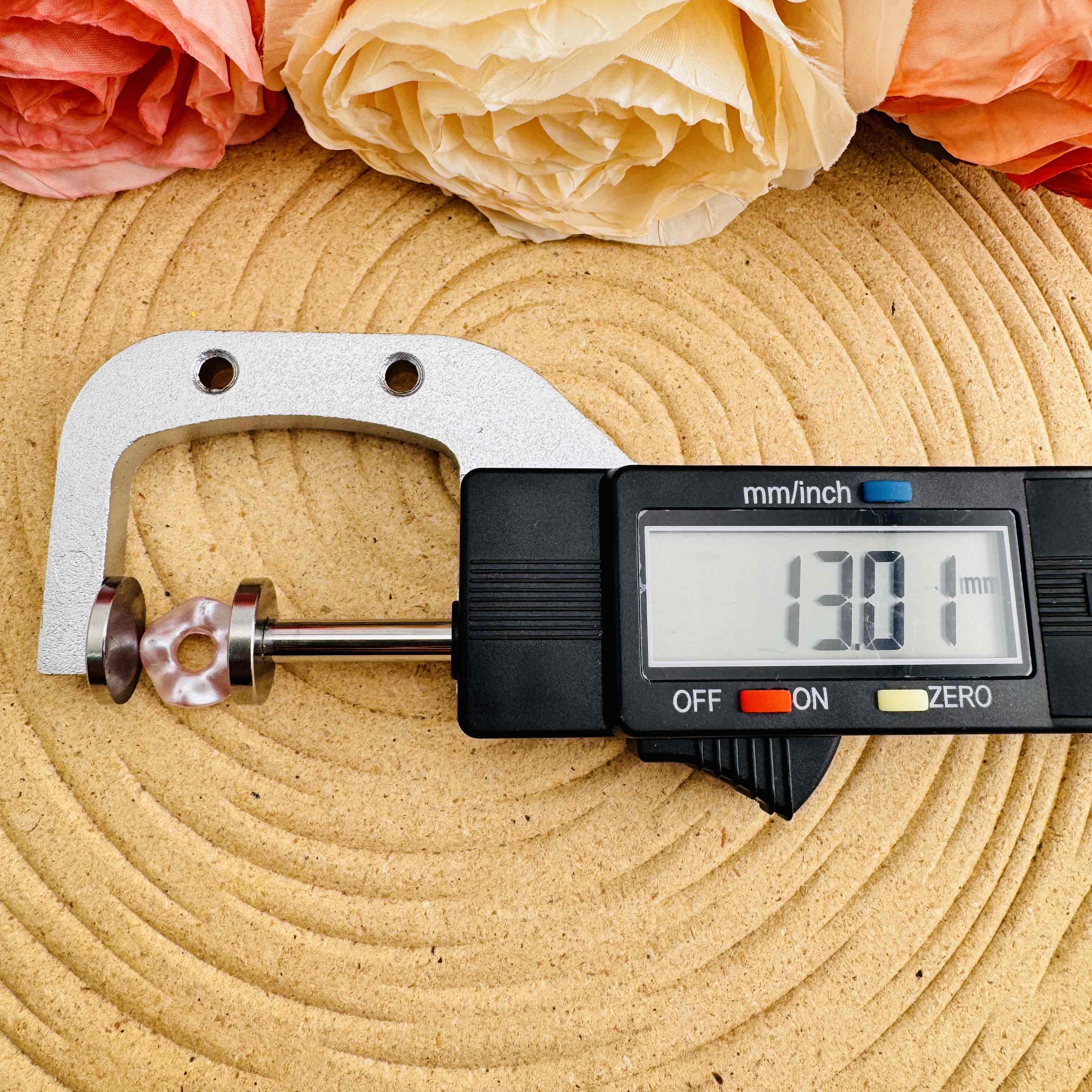 FS5850-13mm  Pearl Looking Wave Spacer Spacer Zoe's DIY Shop