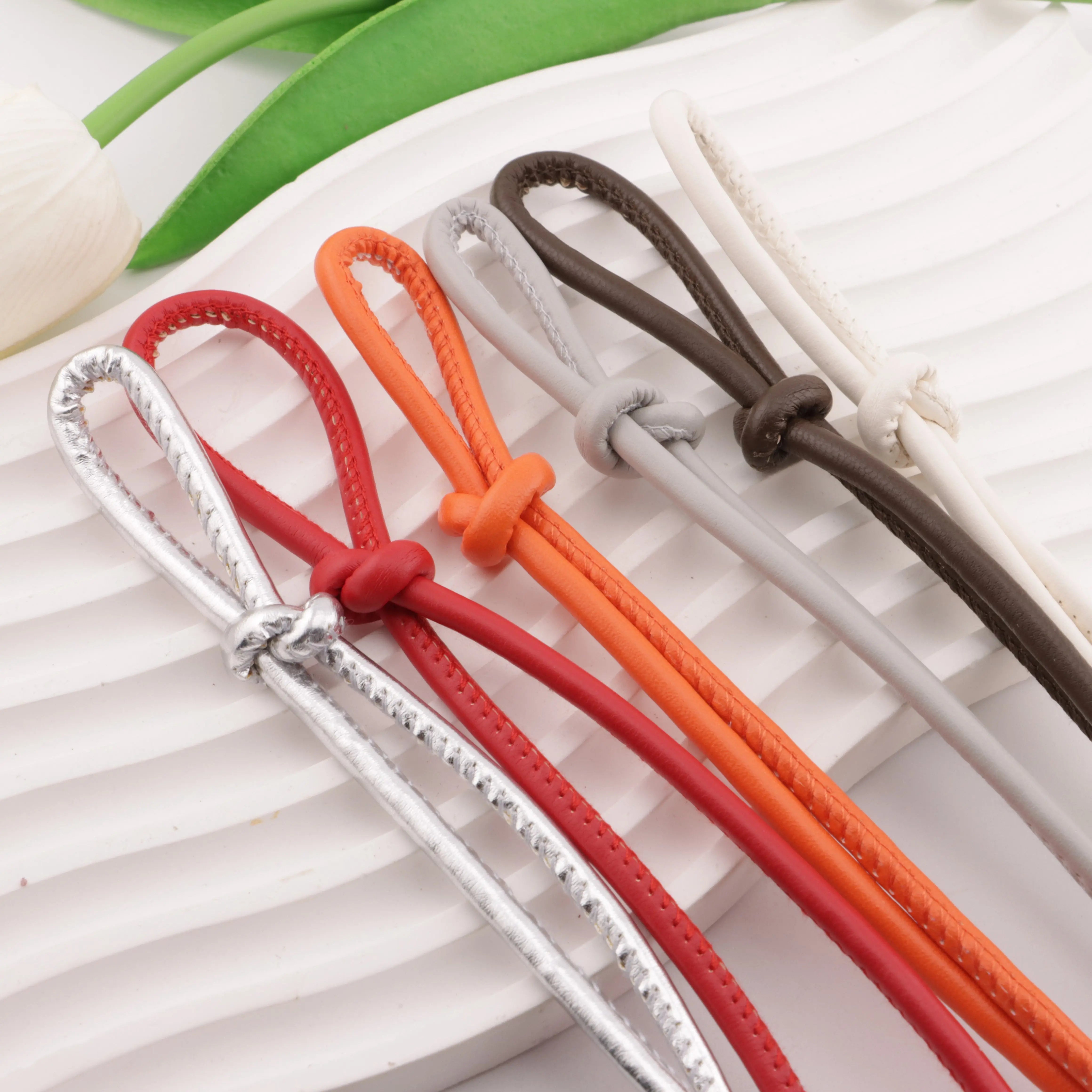 FS5896-Leather Cord Knot Zoe DIY Wholesale
