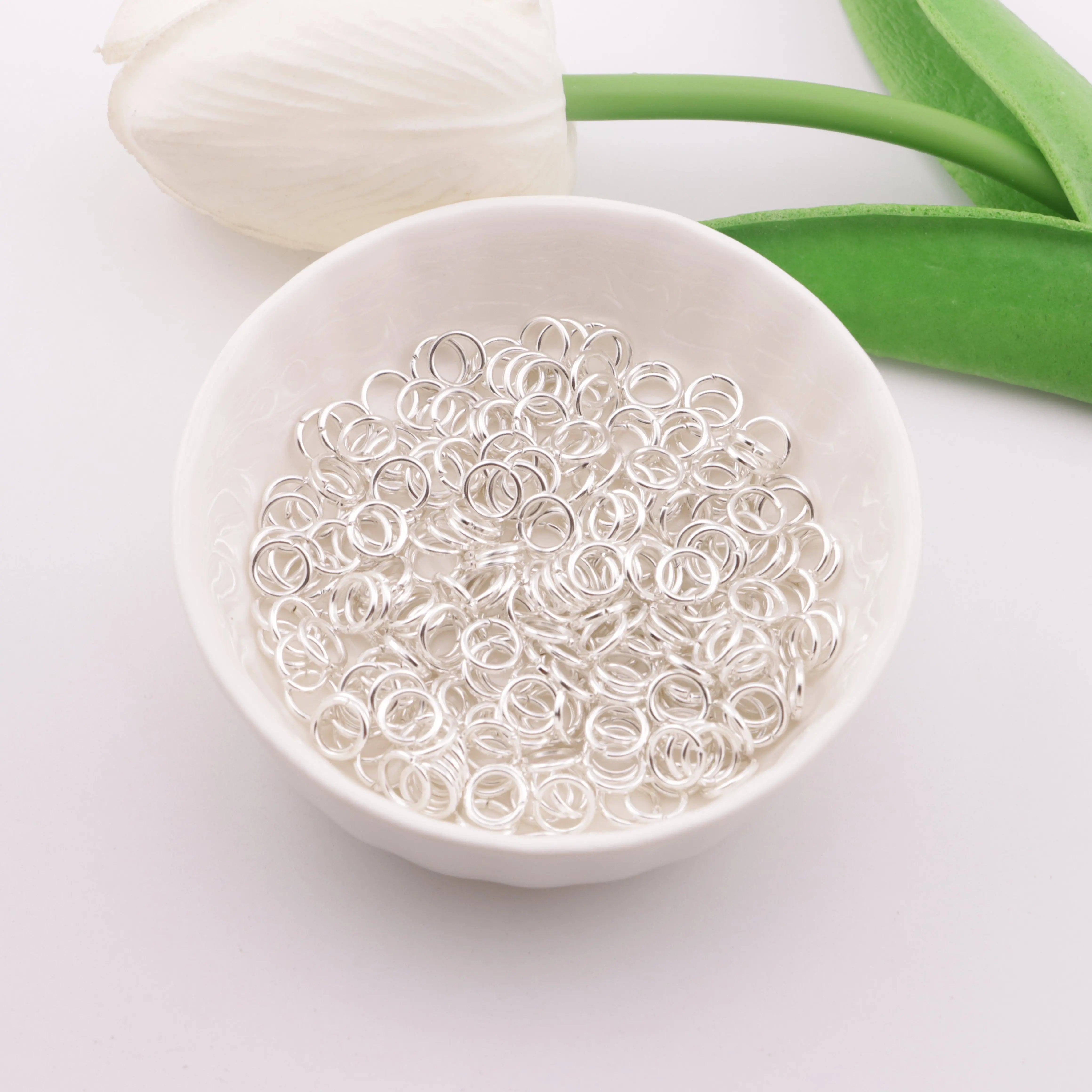 FS6083-6mm Closed Jump Rings Closed And Open Loops ZoeDIY Shop