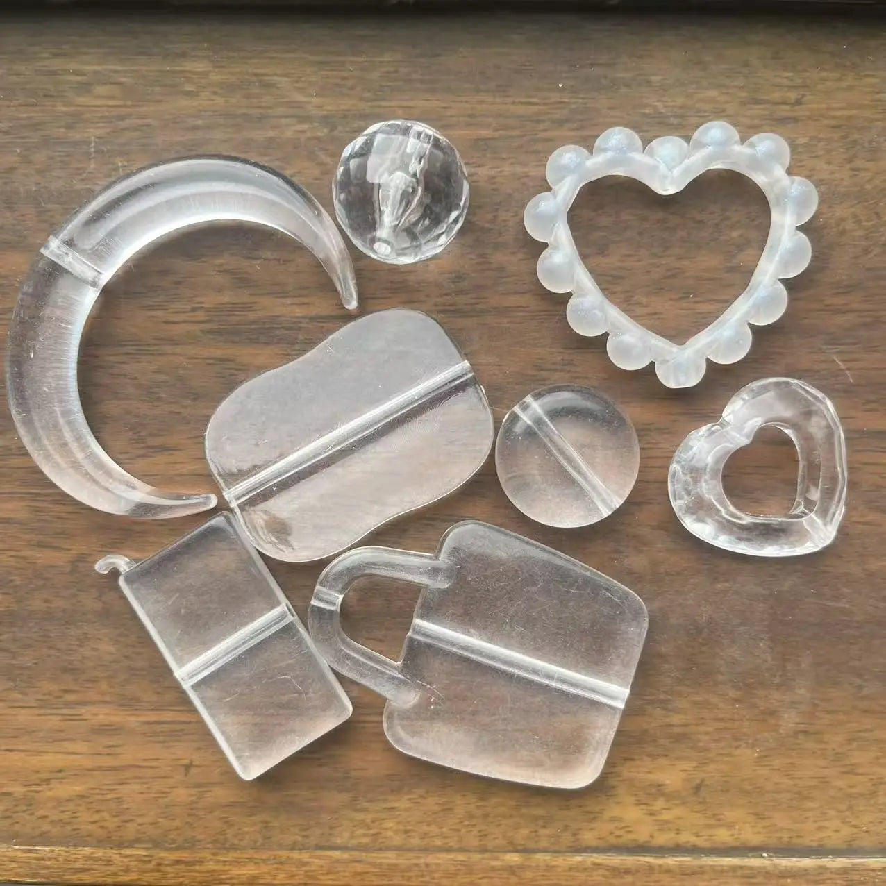 FS6118-Random Mixed White Base Beads Zoe DIY Wholesale