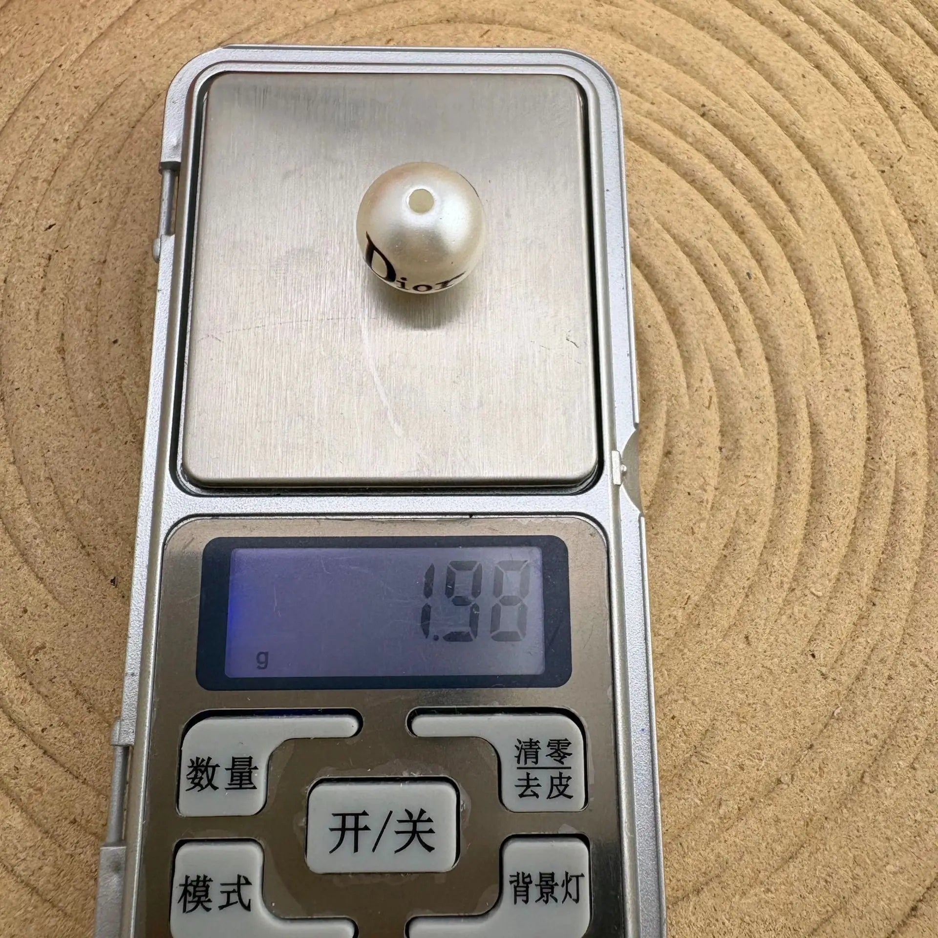 FS6287-16mm Pearl Looking Acrylic Beads Zoe DIY Wholesale