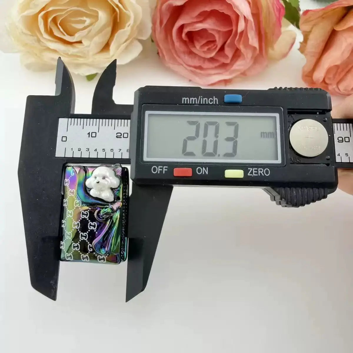 FS6462-About 32×20mm UV Coating Resin Beads Zoe DIY Wholesale