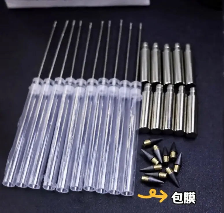 FS6527-Beadable Empty Tube QuickSand Gel Pens Zoe DIY Wholesale